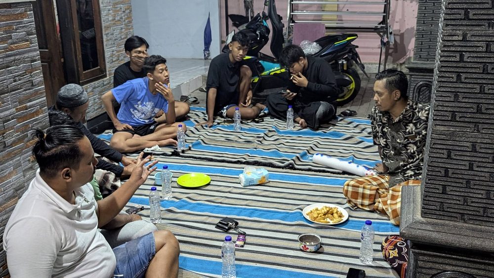 Diskusi persiapan pengajian