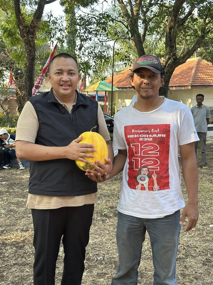 Hasil panen Poktan Ngadilegi